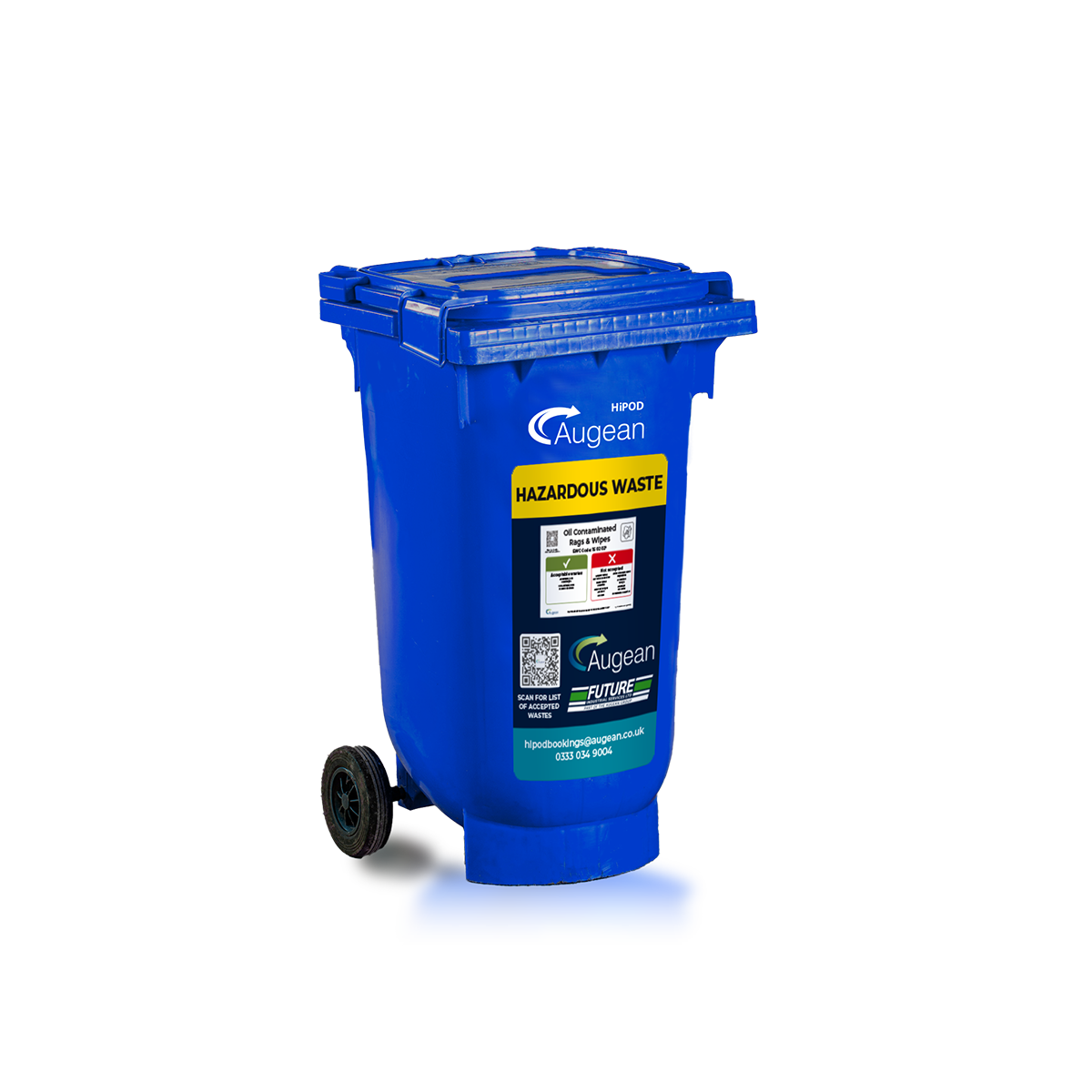 Hipod 200 for oil contaminated rags and wipes